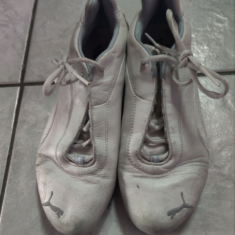 Women's White Puma Shoes